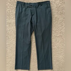 Tommy Hilfiger Men's Gray Straight Dress Pants 38 x 30